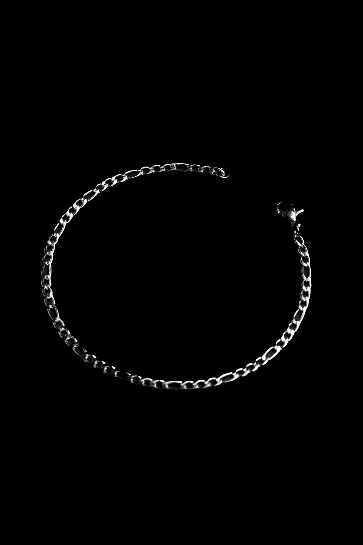 Pulsera Fígaro Plateada
