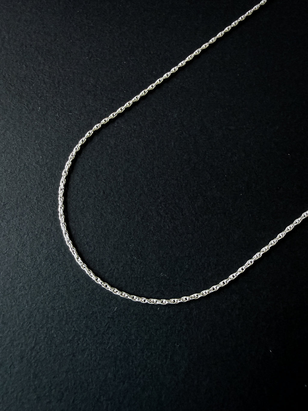 Plata 925 Cadena Cordón/Torzal