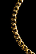 Cadena Dorada Cubana Fina