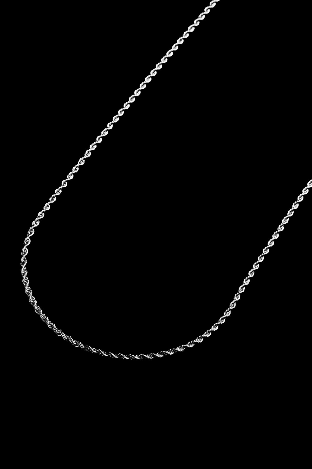 Cadena Plateada Torzal