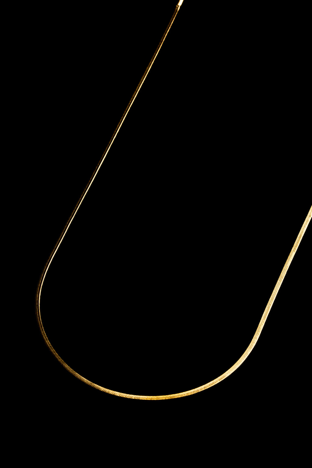Cadena Dorada Omega Fina