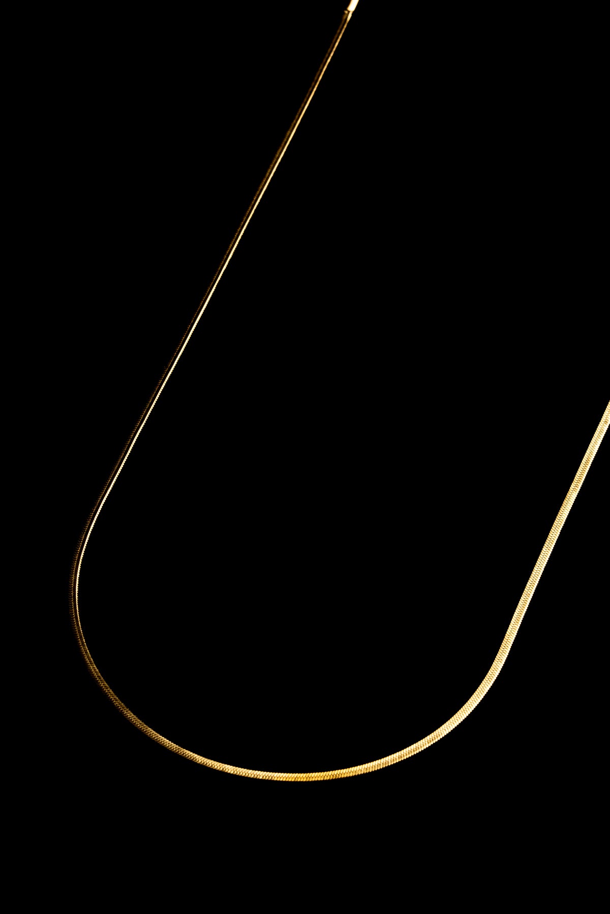 Cadena Dorada Omega Fina