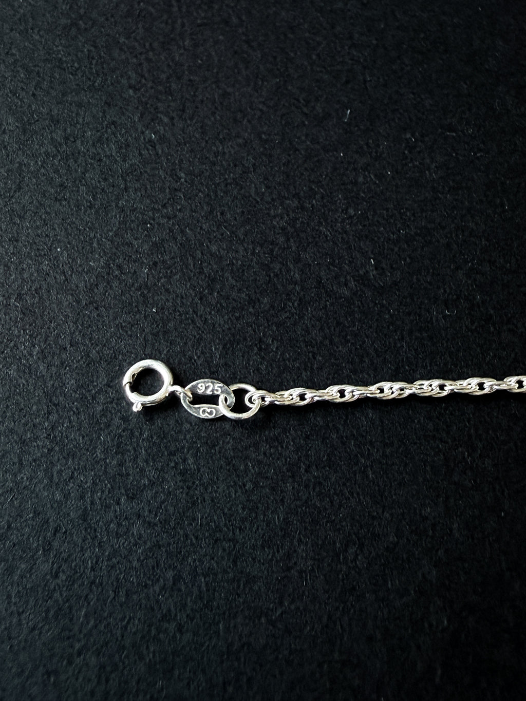 Plata 925 Cadena Cordón/Torzal