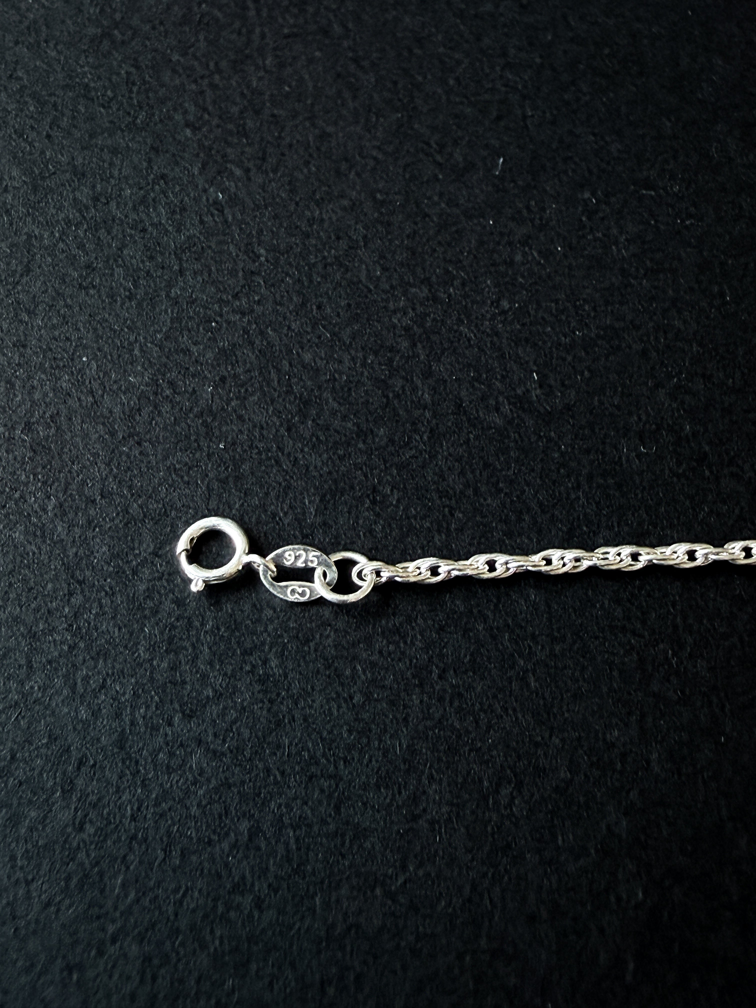 Plata 925 Cadena Cordón/Torzal
