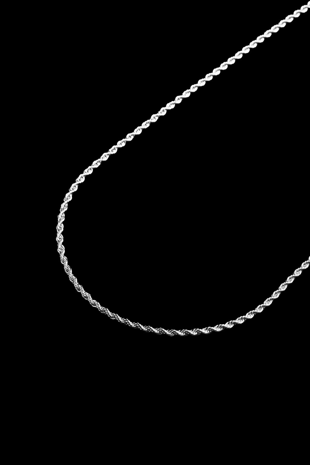 Cadena Plateada Torzal