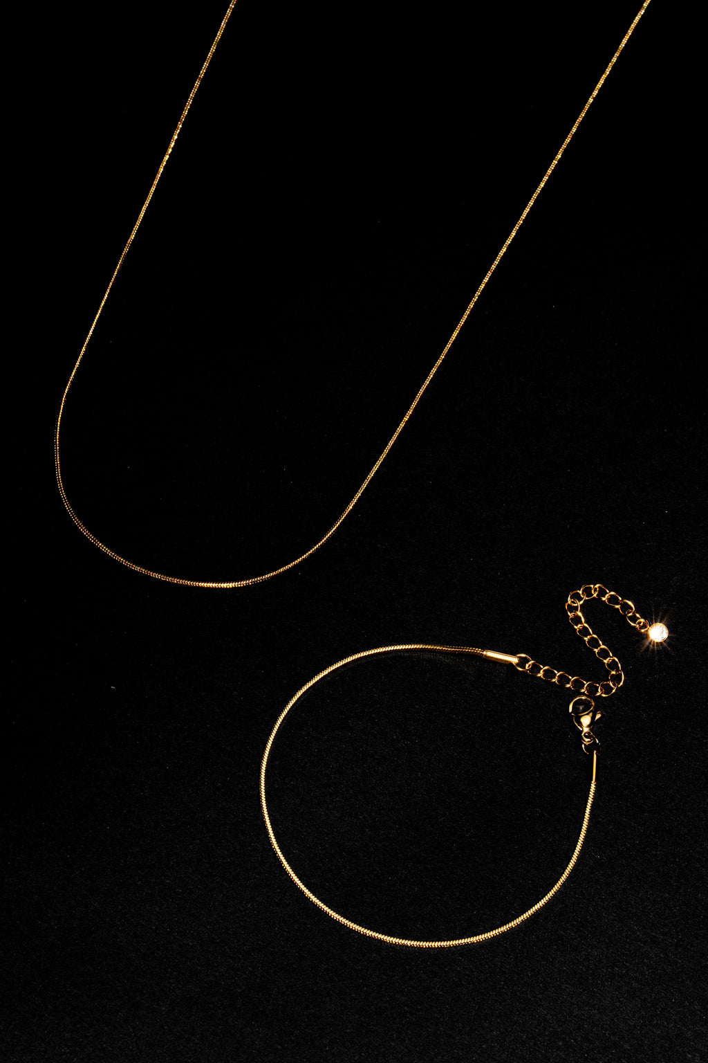 Conjunto Snake Dorado