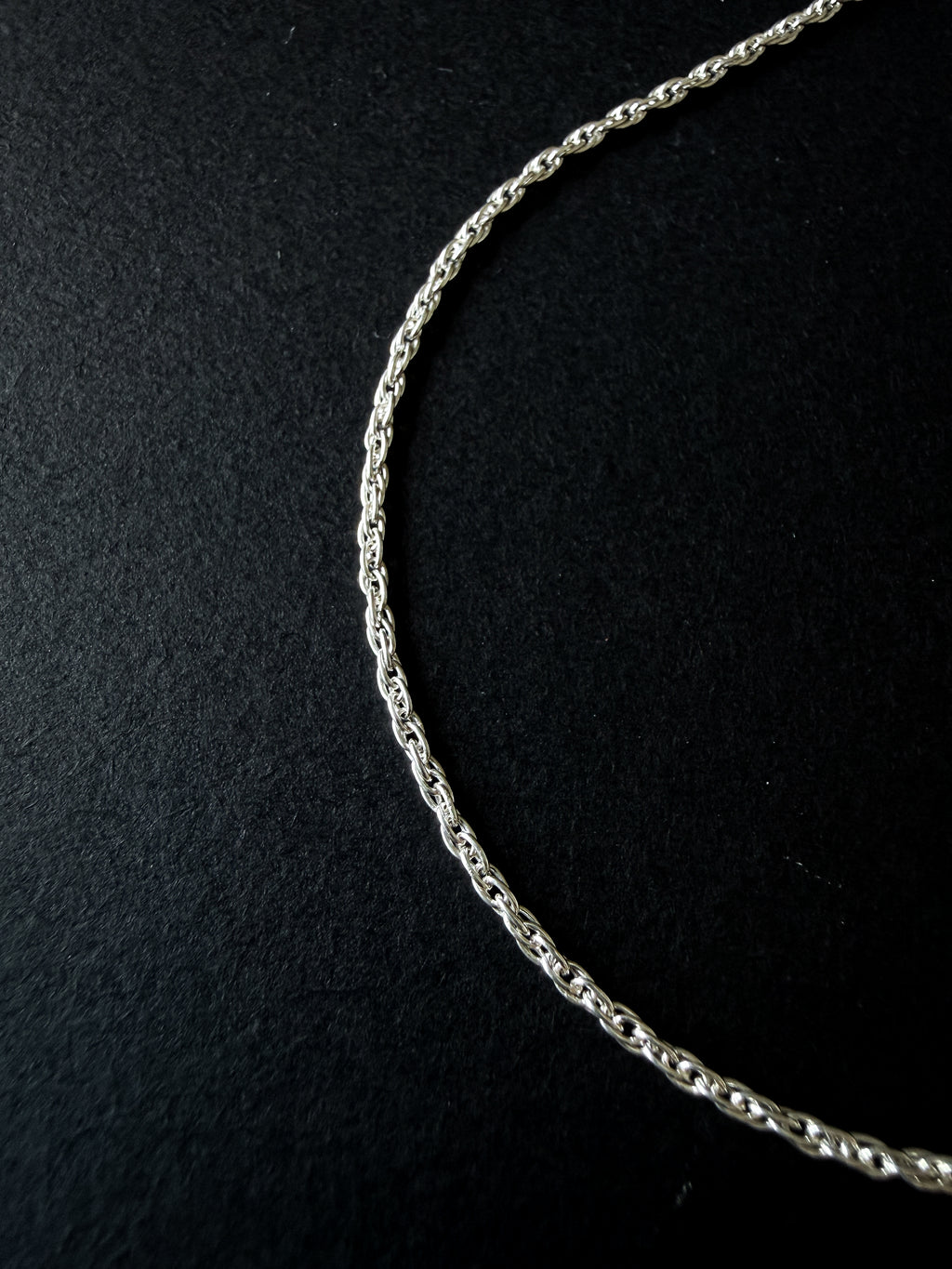 Plata 925 Cadena Cordón/Torzal