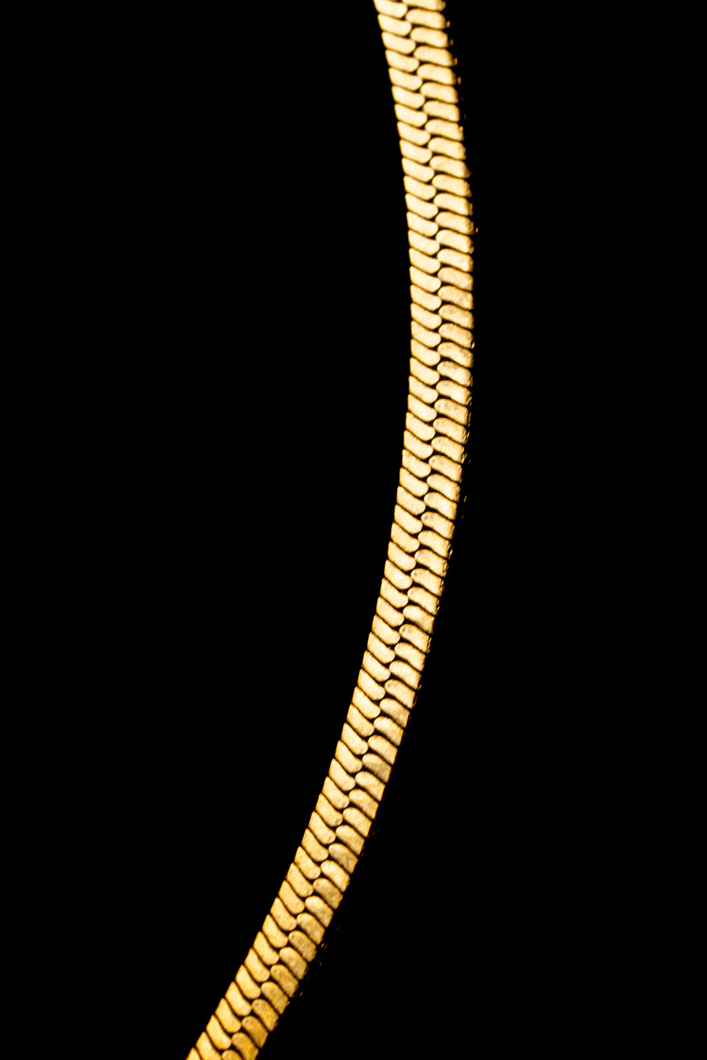 Cadena Dorada Omega Fina